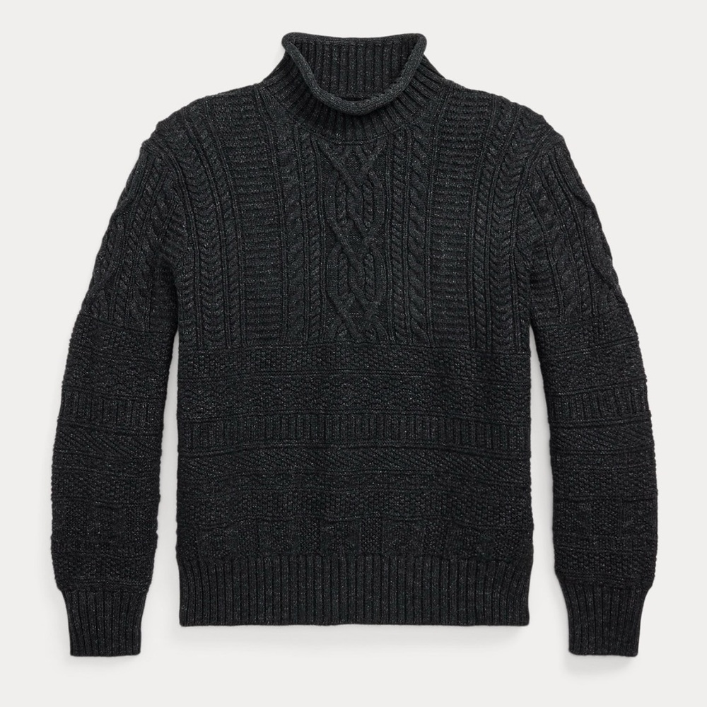 RRL Cotton-Wool Roll-neck Sweater. NWOT. Size M